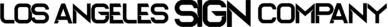 los angeles sign company logo