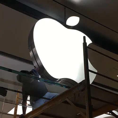 Backlit Signs & Letters 1 apple-logo-illuminated