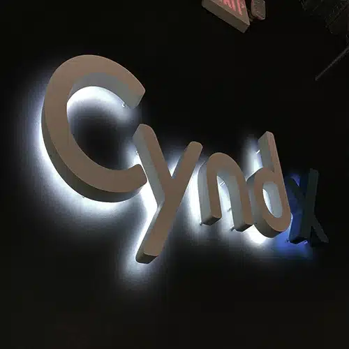 Cyndx-backlit-sign