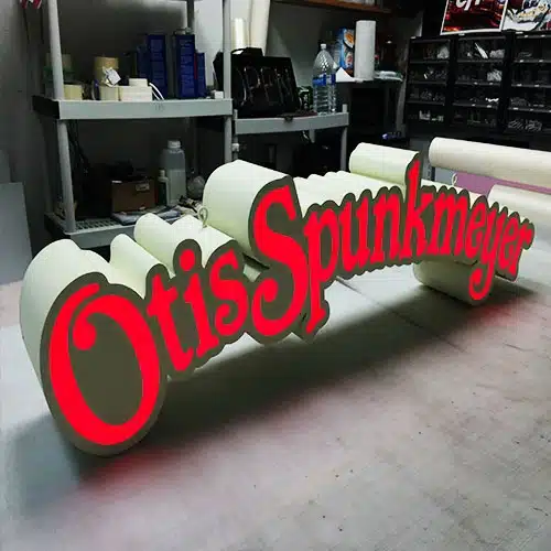 Otis-sign-3d-custom-sign-company-in-los-angeles