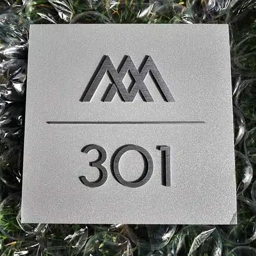 aluminum-wall-address-Custom-Metal-Plaque